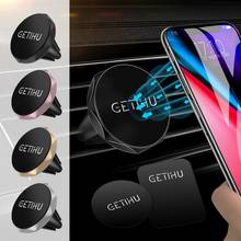 GETIHU Mini Magnetic Car Holder Vent Mount  Mobile Phone Stand Magnet GPS Holder Support For iPhone 11 Pro 6s 7 8 Plus X XR XS 2024 - buy cheap