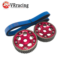 VR - HNBR Racing Timing Belt BLUE + Aluminum Cam Gear Red FOR 2JZ-GE and 2JZ-GTE Supra, GS300, IS300 VR-TB1006B+6531R 2024 - buy cheap