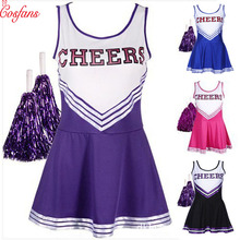Sexy cheerleading cosplay traje high school cheerleading música alegria coro cheerleading traje menina uniforme vestido de festa 2024 - compre barato
