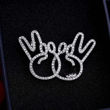 Red Trees New Arrival High Quality Brooch For Men With Cubic Zirconia Coat Accessories Birthday / Christmas Gift 2024 - buy cheap