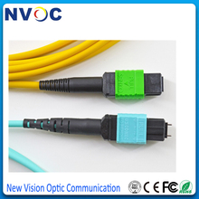 Cable de conexión de fibra óptica OM4 MPO hembra a hembra, 8M, tipo B, LSZH, Mini Cable redondo de 3,0 MM, pérdida Elite, 12 núcleos 2024 - compra barato