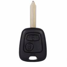 1 Pcs 2 Buttons Remote Uncut Blank Blade Key Fob Shell Case For Citroen Saxo Xsara Picasso Berlingo Flip Fob Car Key Case 2024 - buy cheap