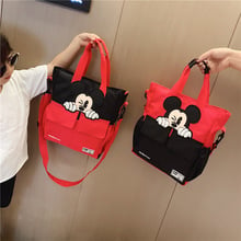 Disney new primary school tutor bag middle school student bag canvas children's supplementary school bag boys girls handbags 2024 - buy cheap