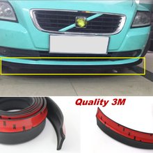 Car Bumper Lip Deflector Lips / For Volvo C30 V40 V50 V60 / Front Spoiler Skirt For Auto to Car Tuning View / Body Kit / Strip 2024 - buy cheap