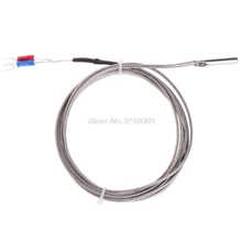 Probe Type Thermocouple K Temperature Sensor 2m Cable Wire 0~500'C for Measuring Boiler Oven Temperature Controller Sep29 2023 - buy cheap