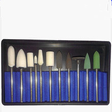 55 Pieces/5 Boxes Dental Polishers Kit Non-precious Metal Silicon Stone Dental Polishers for Polishing Adjusting Cobalt chromium 2024 - buy cheap
