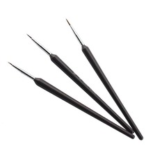 Wholesale excellent 3pcs Nail Art brushes set manicure tool gel polish design 3D Painting Dotting Pen 100sets/lot free shipping 2024 - buy cheap