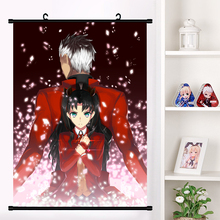 Japan Anime Fate/stay night Tohsaka Rin Sexy Cosplay Wall Scroll Mural Poster Wall Hanging Poster Otaku Home Decor Collect Gift 2024 - buy cheap