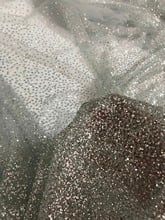 Best Selling JIANXI.C-101413 African Lace Fabric Nigerian French Fabric High Quality Glued glitter sequins Tulle Lace Fabric 2024 - buy cheap