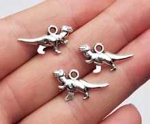 30pcs/lot--20x12mm Antique Silver Plated Dinosaur Charms DIY Supplies Jewelry Accessories 2024 - buy cheap