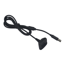 USB Charging Cable Charger Adapter for Xbox 360 Wireless Controller Black 2024 - buy cheap