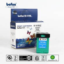 Befon-cartucho de tinta para impresora HP 141 XL, recambio de tinta Compatible con Photosmart C4583, C4283, C4483, C5283, Deskjet D4263, 141XL 2024 - compra barato