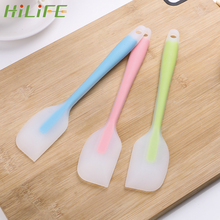 HILIFE Butter Mixer Cake Brush Mixing Batter Scraper Baking Pastry Tools Cake Cream Butter Spatula Silicone Pastry Spatula 2024 - buy cheap