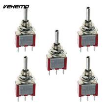 Vehemo Vehemo Miniature Momentary 3-Pin ON-OFF-ON Toggle Switch Car Dash Dashboard Boat SPDT 2024 - buy cheap