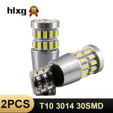HLXG 2x T10 921 912 W16W Super Bright Turn Signal Bulb Parking SMD DC Back Lamp 4014 LED Car Interior Light Reverse Backup bulbs 2024 - buy cheap