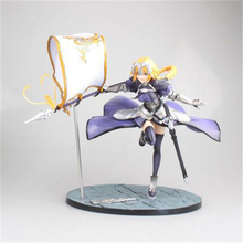 Figura de acción del Anime Fate Grand Order, sable Jeanne d'Arc Ruler, escala 1/7, pintada en PVC, modelo de colección, juguetes para niños, muñeca de 25cm 2024 - compra barato