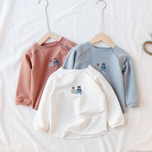 New Fall 2019 Brand Quality Cotton Girl Sweatshirt Kids Children T Shirt Blouse Bebe Boys Shirts Hoodies Kids Baby Girls Clothes 2024 - buy cheap