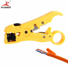 RDEER Mini Wire Stripper Coaxial Cable Cutter Crimping Tool Rotary Cable Stripper Cutting Multifunctional Electrician Tools 2024 - buy cheap