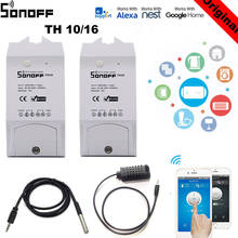10A/16A Sonoff WiFi Smart Switch Constant Temperature Humidity Controller APP Remote Timing Switch For Alexa Google Home 2024 - buy cheap