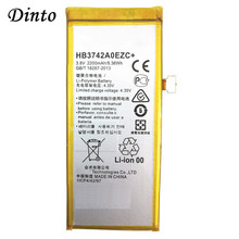 Dinto New Original HB3742A0EZC Replacement 3.8V 2200mAh Li-ion Rechargeable Phone Battery for Huawei Ascend P8 Lite 2024 - buy cheap