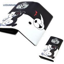 Accesorios para Cosplay Danganronpa billeteras Dangan Ronpa monedero de dibujos animados Monokuma bolsos de PU de mujer 2024 - compra barato