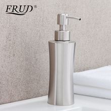 Frud Loção Dispensador de Sabão Líquido Do Banheiro E Cozinha Casa de Banho de Aço Inoxidável Saboneteira 400 ml Dispensador De Jabon Y35004 2024 - compre barato