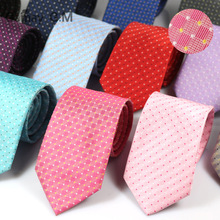 Формальные деловые мужские галстуки из полиэстера Sknniy Gravatas, галстуки на шею для нежных мужчин, узкие галстуки в горошек для мужчин, Аксессуары для галстуков 2024 - купить недорого