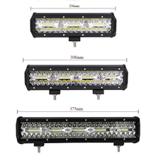 Lâmpada automotiva led auxiliar 6000k, farol 12v, lâmpada diurna para automóveis, faróis de van 2024 - compre barato