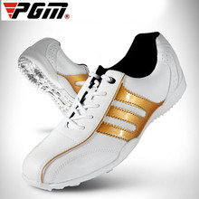 2018 PGM уличная спортивная мужская обувь для гольфа, дышащая резина, есть подлинные ботинки для гольфа Pgm, водонепроницаемые кроссовки для гольфа, обувь для гольфа 2024 - купить недорого