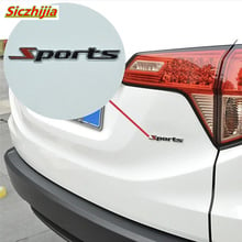 3D chrome metal sport label car sticker for Kia Rio K2 K3 K5 K4 Cerato,Soul,Forte,Sportage R,SORENTO,Mohave,OPTIMA 2024 - buy cheap