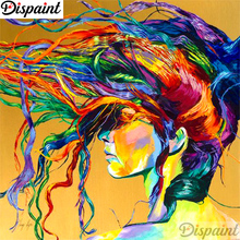 Dispaint Full Square/Round Drill 5D DIY Diamond Painting "Woman oil painting" Embroidery Cross Stitch 3D Home Decor A10840 2024 - buy cheap