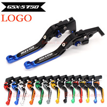 For SUZUKI GSX-S750 GSX S750 GSX-S 750 GSXS750 2011-2016 2017 Motorcycle Folding Extendable Brake Clutch Levers 13 Colors 2024 - buy cheap