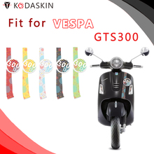 Kodaskin adesivo do corpo da motocicleta emblema de decalque para vespa gts300 2024 - compre barato