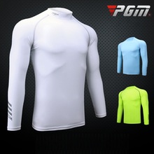 PGM Mens Sport Shirt Summer Sunscreen Ice Silk Golf Shirt Anti-Uv Long Sleeve T-Shirts Bottomming Tops Golf Apparel D1052 2024 - buy cheap