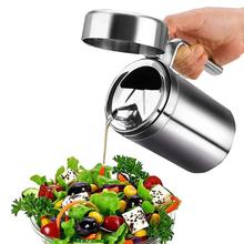 Stainless Steel Olive Oil Dispenser  Can Leak Proof  Storage with Lid Edible Salad Dressing for Kitchen Cooking/Restaurant/BBQ 2024 - buy cheap