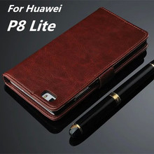 Fundas Huawei P8 Lite High Quality Flip Cover Case For Huawei Ascend P8 Lite Coque Magnetic Leather Holster Shell Capa 2024 - buy cheap