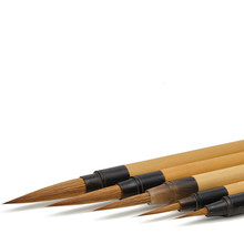 Weasel-pincel de pintura chinesa, de alta qualidade, linha de gancho, caneta pincel de caligrafia chinesa, pintura meticulosa, pequena, regular 2024 - compre barato