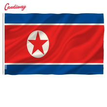 90x150 cm República Popular Democrática da Coreia bandeira poliéster bandeiras grandes banners bandeira da coreia do norte NN081 2024 - compre barato