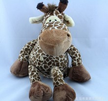 Brinquedo de pelúcia girafa de pelúcia, presente bonito para boneca girafa da selva de 35cm 0427 2024 - compre barato