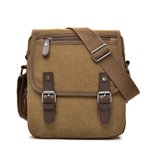 Men's Canvas Bag Vintage Messenger Bag Brand Business Handbags Casual Travel Shoulder Bag Men Crossbody Bags Male Bolsa D7121 2024 - buy cheap
