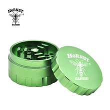 HORNET 63MM 3 Part Aluminum Herb Grinder Pollen Catcher Tobacco With Sharp Diamond Teeth Patented Spice Crusher 2024 - buy cheap