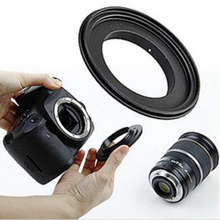 Адаптер для объектива Foleto, макро обратное кольцо 49 52 55 58 62 67 72 77 мм для камер canon eos 500d 600d 700d 5d 6d 7d 60d 70d 5d2 5d3 1d 2024 - купить недорого