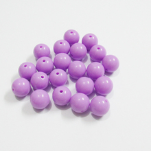 Abalorios acrílicos sólidos, color púrpura claro (A39), 6mm/8mm/10mm/12mm/14mm/16mm/18mm/20mm 2024 - compra barato
