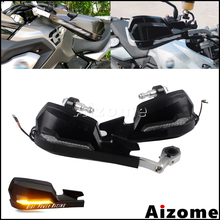 Protectores de mano para manillar de motocicleta, 7/8 ", LED, 22mm, para BMW R1200 F800, Honda, Suzuki, intermitentes 2024 - compra barato