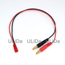 4mm Male Banana Plug Charge Lead to JST Charging Cable Charger Connector Adapter For Rc Car Helicopter Quadcopter 2024 - buy cheap