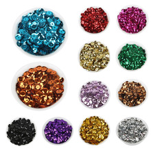 1200pcs 6mm Flat PVC Sequins Loose Round Sequins & Paillettes For Sewing Crafts Wedding Decoration DIY Clothes Accessories 2024 - buy cheap