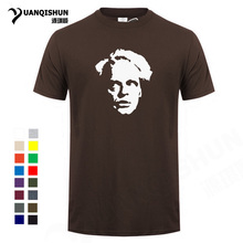 Movie Celebrity Klaus Kinski Portrait Print T-shirt Fashion 16Colors Cotton Men T Shirt Top Quality O Neck Short Sleeve Tops Tee 2024 - buy cheap