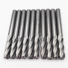 KLOT Solid Carbide End Mill 5.5mm-20mm 4-Flute Cutter Router Bits CNC K10 2024 - buy cheap