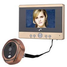 4,3 "ЖК цветной экран цифровой дверной звонок глазок ИК камера ночного видения 2024 - купить недорого