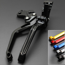 FX CNC Aluminum New Adjustable 3D Rhombus Motorcycle Brake Clutch Lever For Suzuki Katana 600 750 GSX 600F 750F 1992-2006 2024 - buy cheap